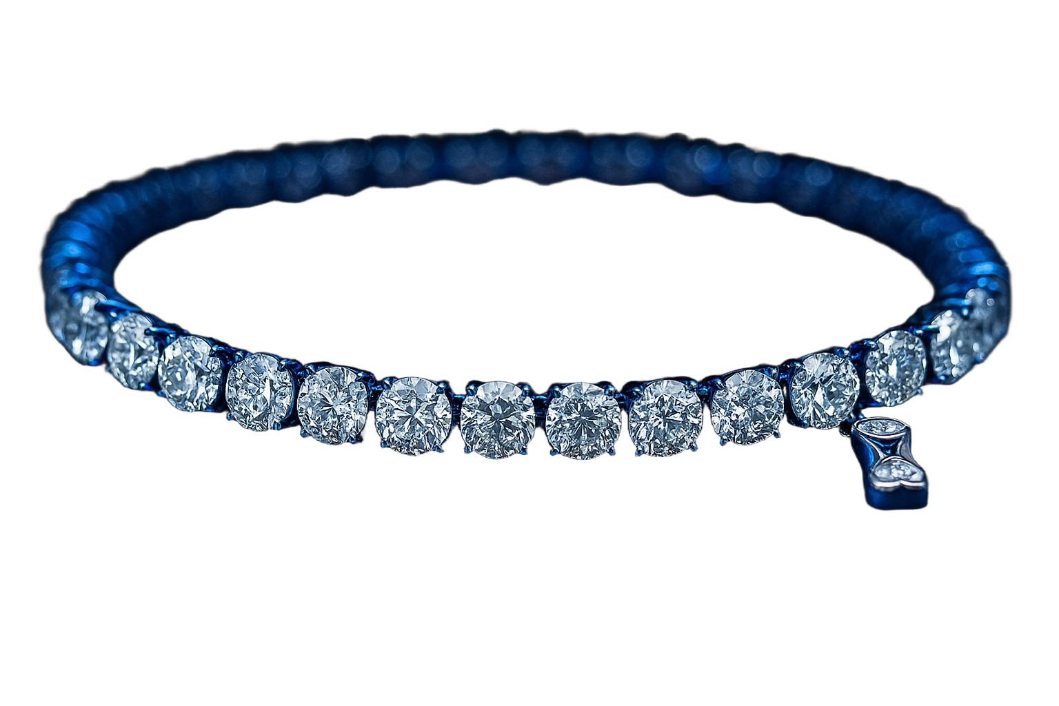 Titanium tennis bracelet