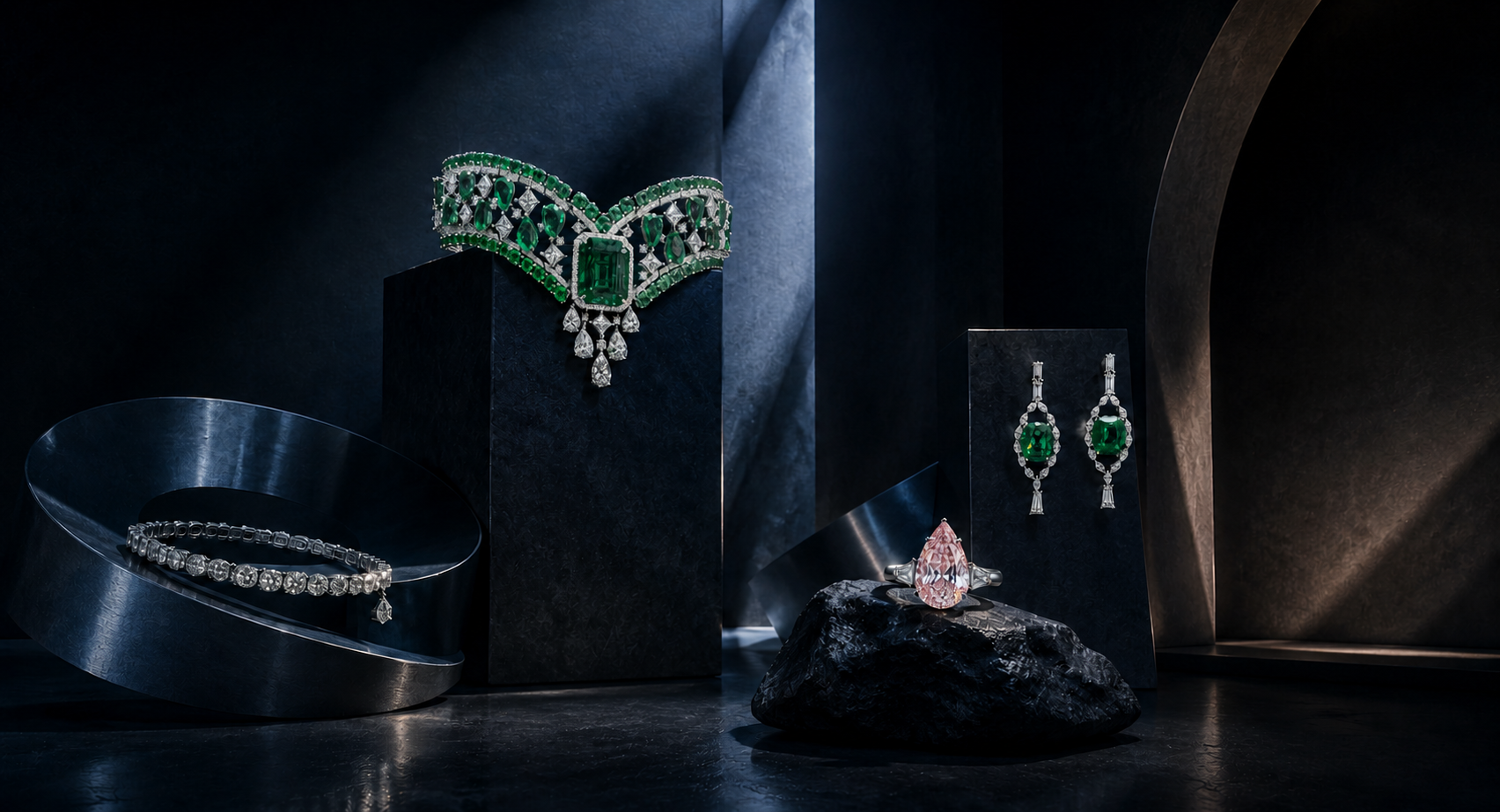 A private exhibition of exceptional diamonds and high jewellery